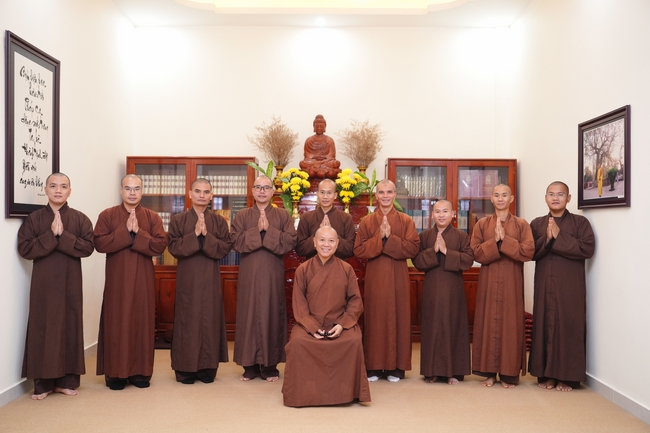 Buddhist trip to visit some branches in the Central Highlands provinces