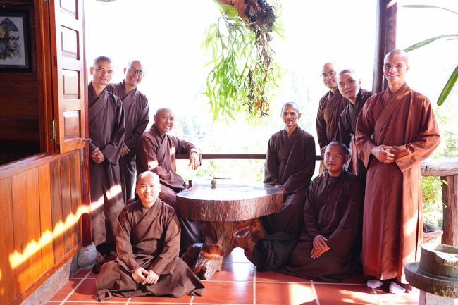 Buddhist trip to visit some branches in the Central Highlands provinces