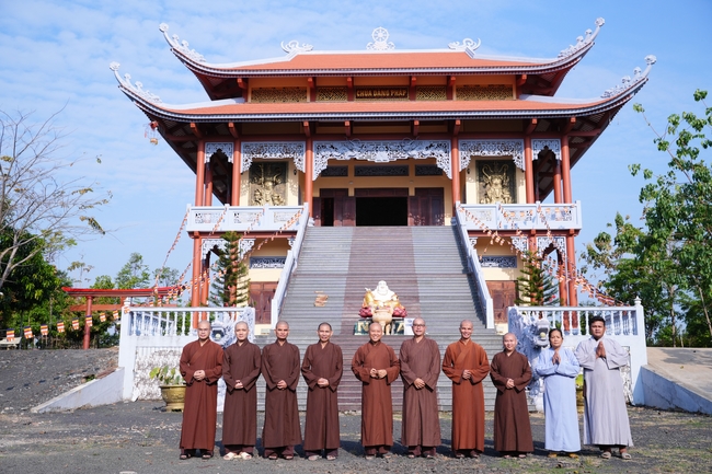 Buddhist trip to visit some branches in the Central Highlands provinces