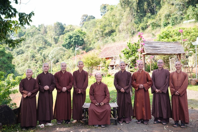 Buddhist trip to visit some branches in the Central Highlands provinces
