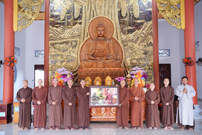 Buddhist trip to visit some branches in the Central Highlands provinces