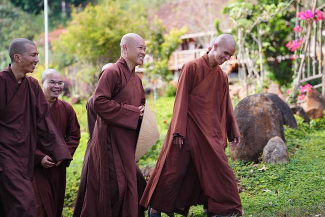 Buddhist trip to visit some branches in the Central Highlands provinces