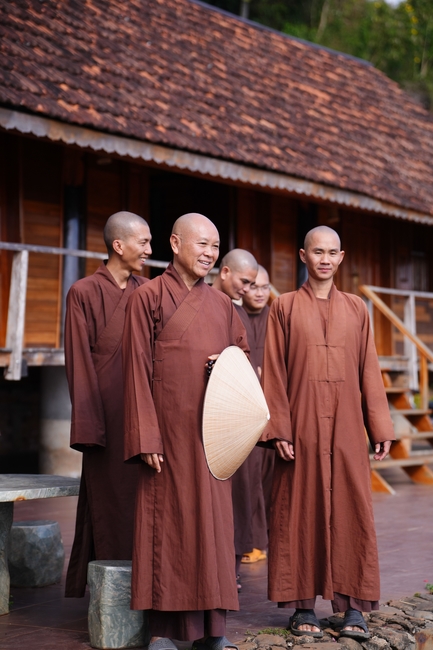 Buddhist trip to visit some branches in the Central Highlands provinces