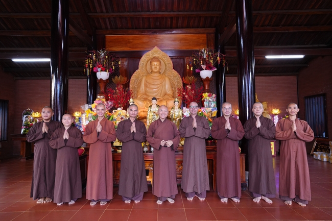 Buddhist trip to visit some branches in the Central Highlands provinces