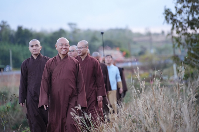 Buddhist trip to visit some branches in the Central Highlands provinces
