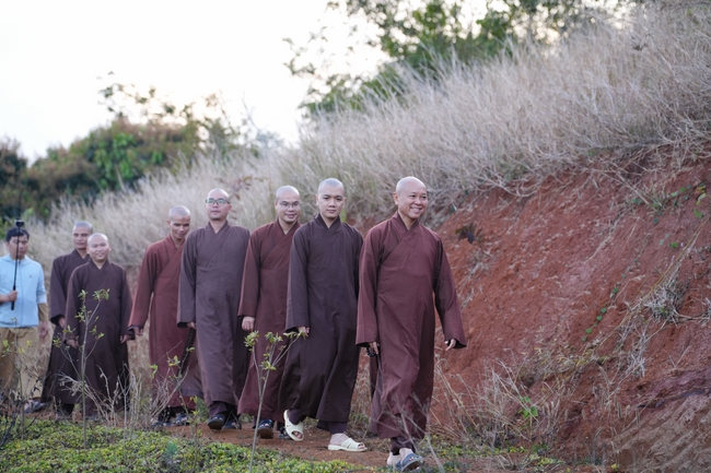 Buddhist trip to visit some branches in the Central Highlands provinces