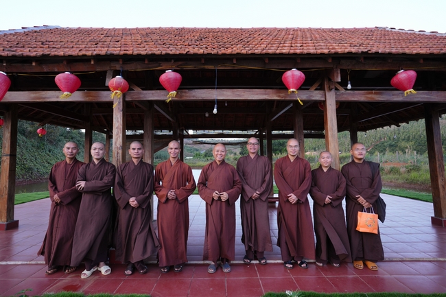 Buddhist trip to visit some branches in the Central Highlands provinces