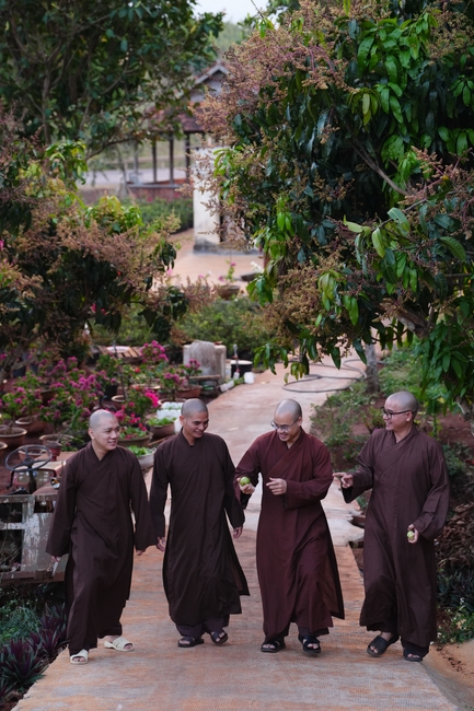 Buddhist trip to visit some branches in the Central Highlands provinces