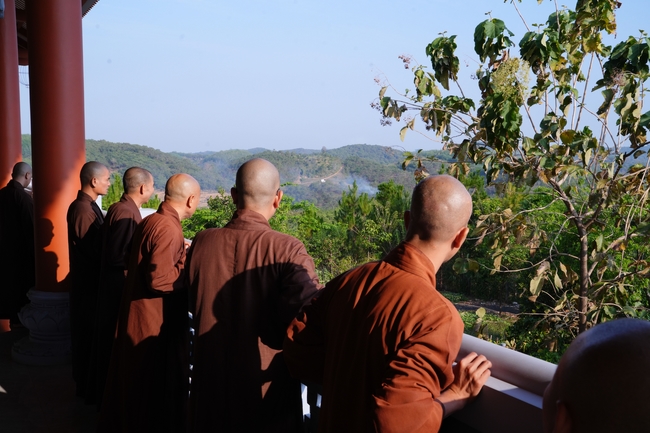 Buddhist trip to visit some branches in the Central Highlands provinces