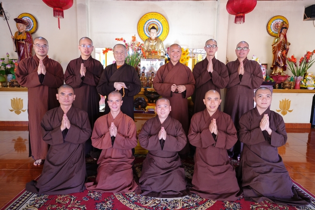 Buddhist trip to visit some branches in the Central Highlands provinces
