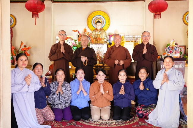 Buddhist trip to visit some branches in the Central Highlands provinces