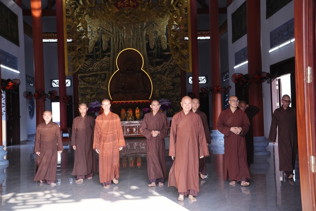 Buddhist trip to visit some branches in the Central Highlands provinces