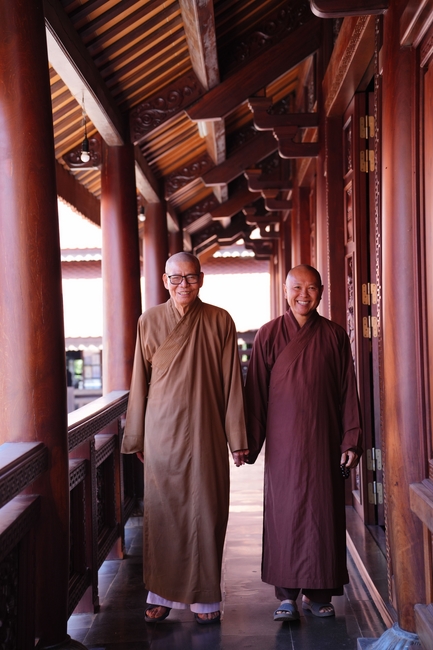 Buddhist trip to visit some branches in the Central Highlands provinces