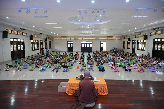 Khóa tu thiếu nhi “Em về bên Phật’ – Lần 63