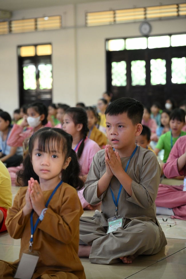 Khóa tu thiếu nhi “Em về bên Phật’ – Lần 63