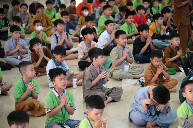 Khóa tu thiếu nhi “Em về bên Phật’ – Lần 63