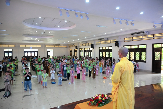 Khóa tu thiếu nhi “Em về bên Phật’ – Lần 63