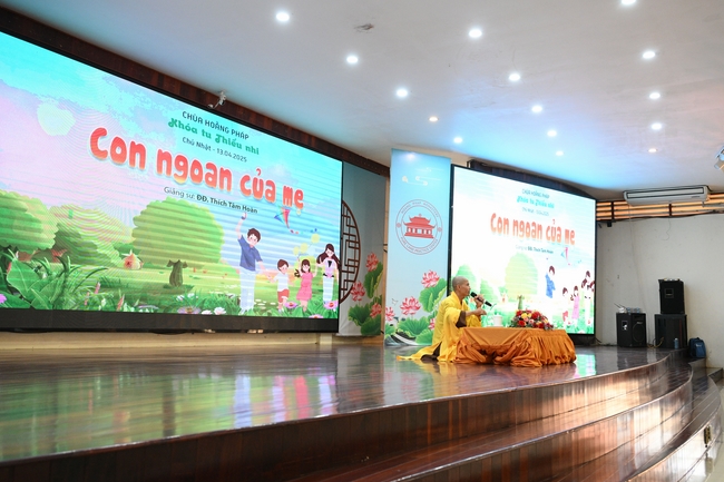 Khóa tu thiếu nhi “Em về bên Phật’ – Lần 63