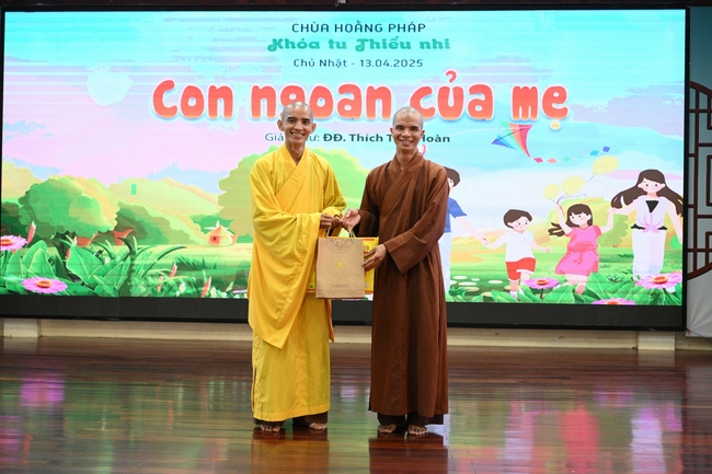 Khóa tu thiếu nhi “Em về bên Phật’ – Lần 63