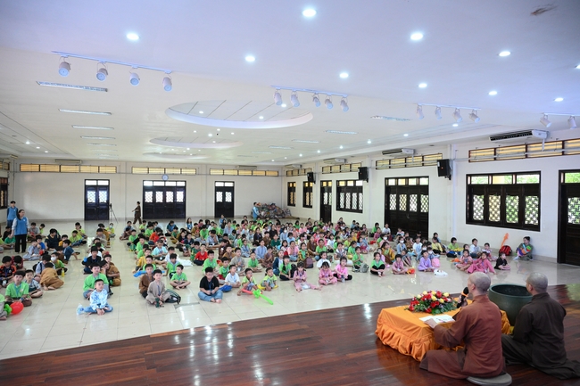 Khóa tu thiếu nhi “Em về bên Phật’ – Lần 63