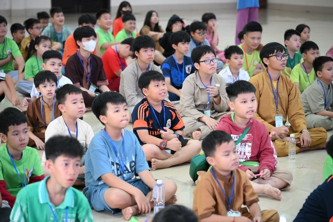 Khóa tu thiếu nhi “Em về bên Phật’ – Lần 63