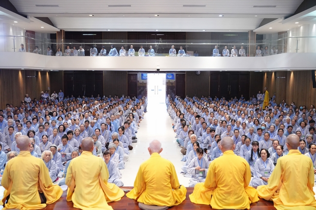 Khai khóa Khóa Tu Phật Thất – lần 105