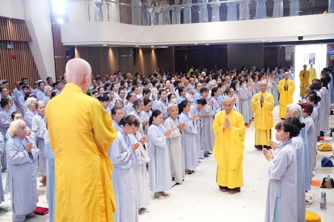 Khai khóa Khóa Tu Phật Thất – lần 105