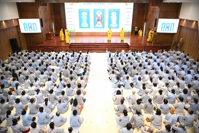 Khai khóa Khóa Tu Phật Thất – lần 105