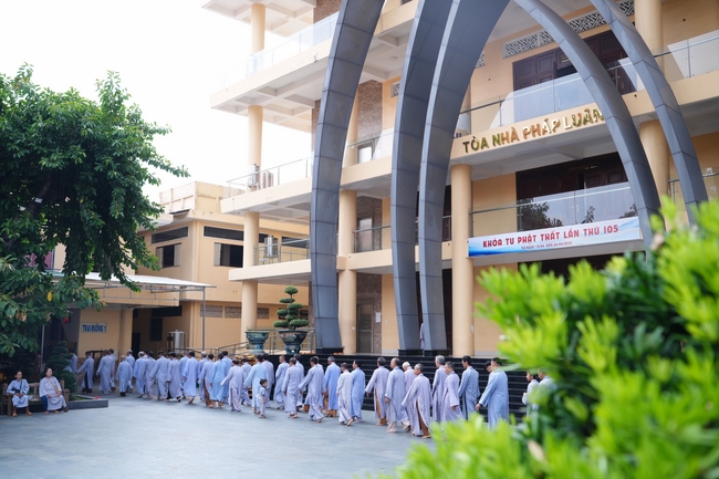 Khai khóa Khóa Tu Phật Thất – lần 105