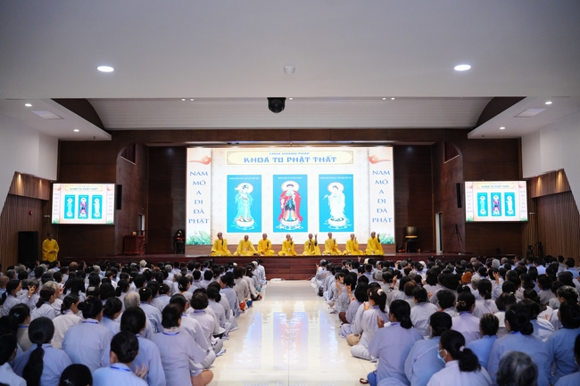 Khai khóa Khóa Tu Phật Thất – lần 105