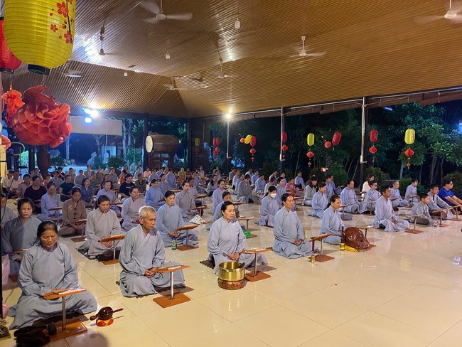 Repentance ceremony on Feb. 29th, Year of the Snake at Suoi Phap Pagoda, Tay Ninh