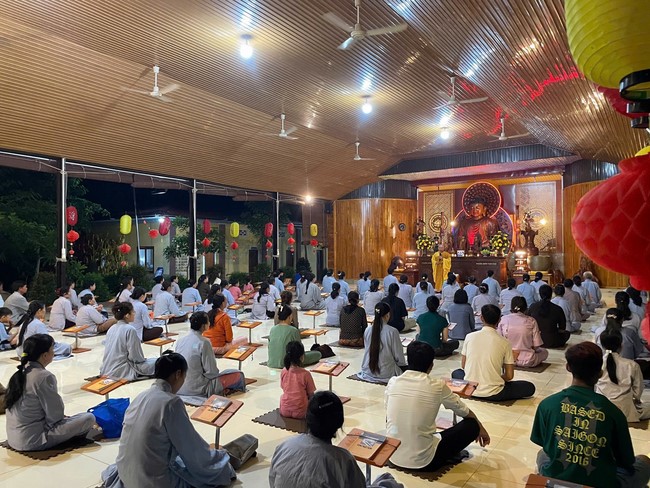 Repentance ceremony on Feb. 29th, Year of the Snake at Suoi Phap Pagoda, Tay Ninh