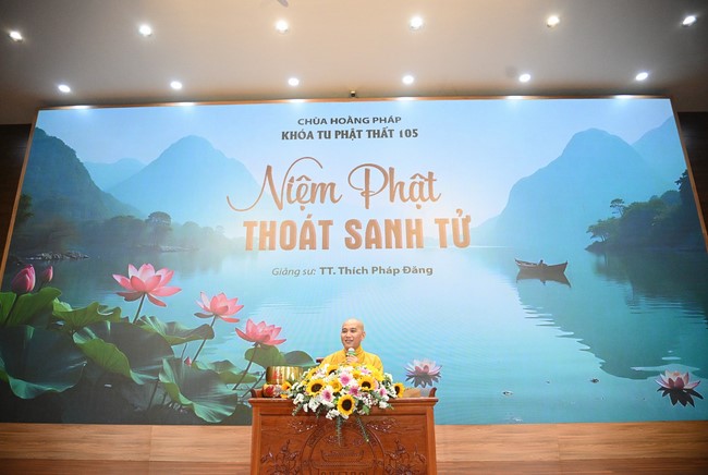 Pháp thoại “Niệm Phật thoát sinh tử” – Thượng toạ Thích Pháp Đăng – KTPT 105