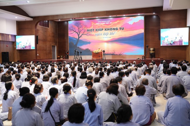 Pháp thoại “Một kiếp không tu ngàn kiếp khổ”- Thượng tọa Thích Trí Huệ - KTPT 105