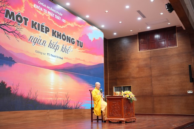 Pháp thoại “Một kiếp không tu ngàn kiếp khổ”- Thượng tọa Thích Trí Huệ - KTPT 105