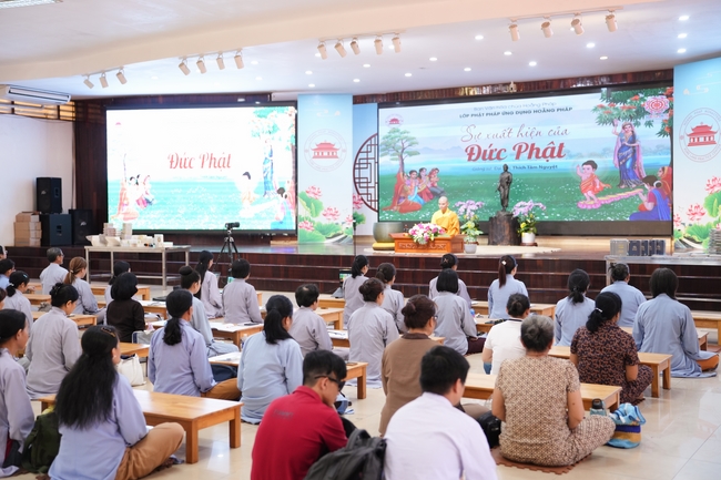 “Applied Dharma Propagation” Class - Dharma Talk: “The Appearance of the Buddha” by Junior Thich Tam Nguyet