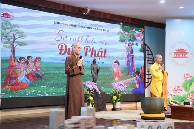 “Applied Dharma Propagation” Class - Dharma Talk: “The Appearance of the Buddha” by Junior Thich Tam Nguyet