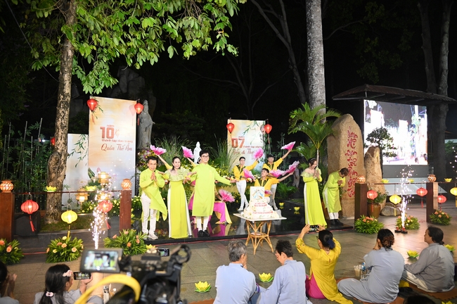 Celebrating the 10th anniversary of Avalokiteshvara ashram, and Seven-year establishing of Hieu-Thuong group