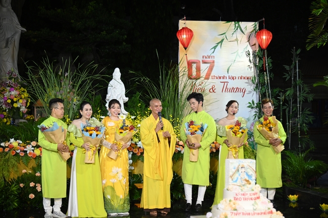 Celebrating the 10th anniversary of Avalokiteshvara ashram, and Seven-year establishing of Hieu-Thuong group