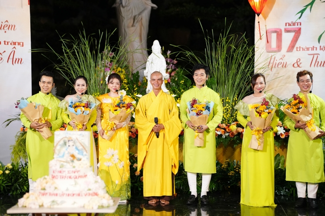 Celebrating the 10th anniversary of Avalokiteshvara ashram, and Seven-year establishing of Hieu-Thuong group
