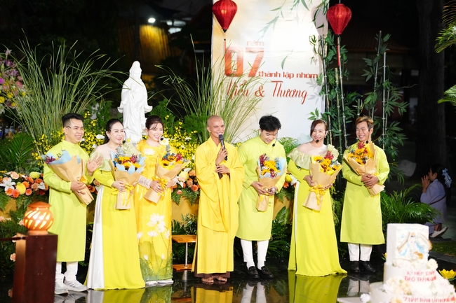 Celebrating the 10th anniversary of Avalokiteshvara ashram, and Seven-year establishing of Hieu-Thuong group