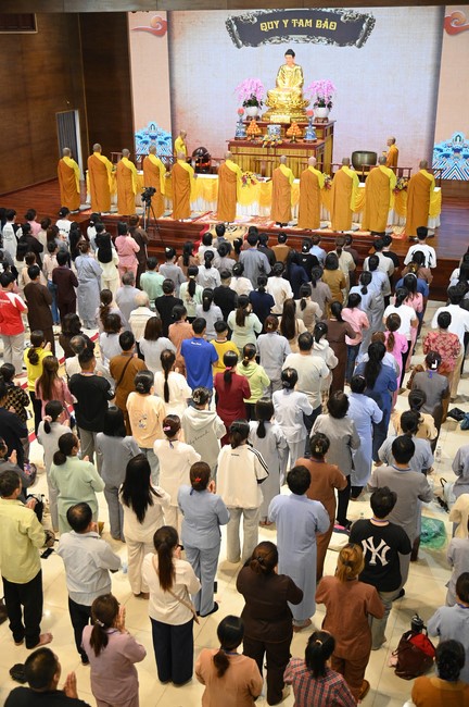 Lễ Quy y Tam Bảo – Lần 1/2025