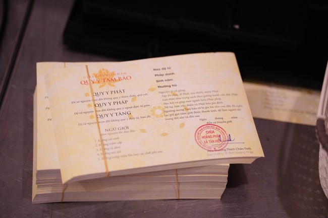 Lễ Quy y Tam Bảo – Lần 1/2025