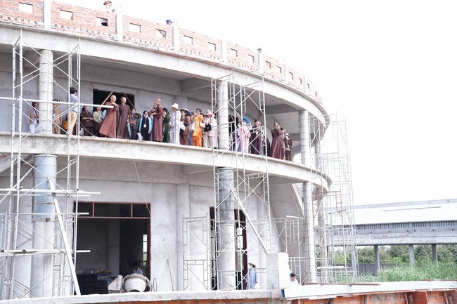 Visiting Truong Phap Pagoda, Hau Giang