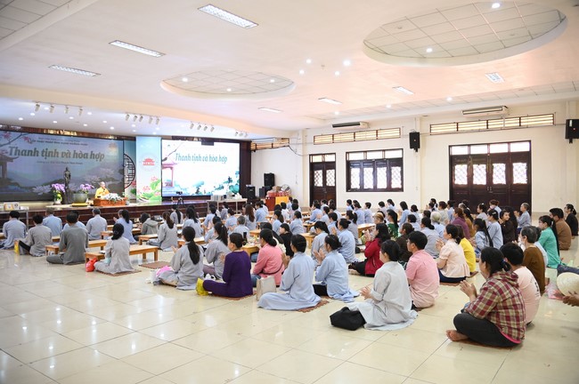 Lớp Phật Pháp Ứng Dụng Hoằng Pháp: Pháp thoại “Thanh tịnh và hòa hợp” – Đại đức Thích Tâm Dược