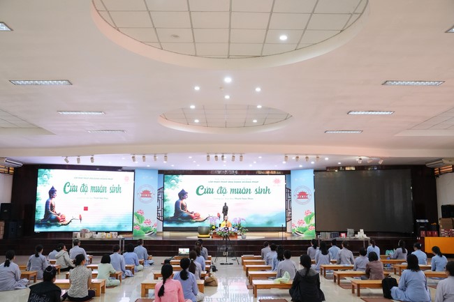 “Applied Dharma Propagation” Class - Dharma Talk: “Saving All Living Beings” by Junior Thich Tam Thuc