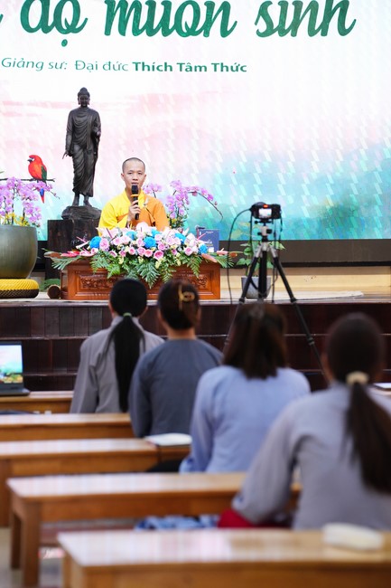 “Applied Dharma Propagation” Class - Dharma Talk: “Saving All Living Beings” by Junior Thich Tam Thuc