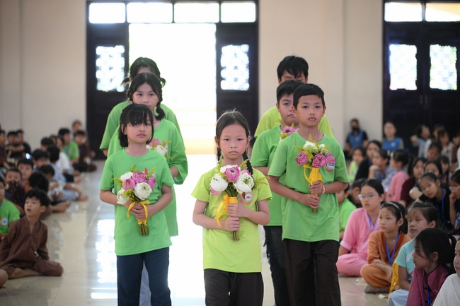 Khoá tu thiếu nhi “Em về bên Phật” lần thứ 64