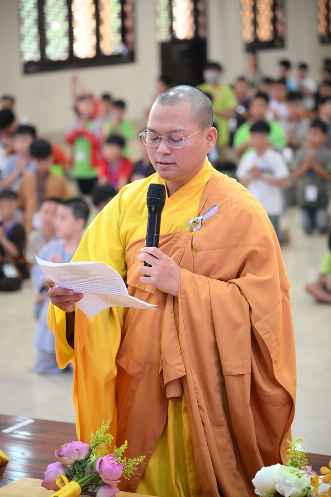 Khoá tu thiếu nhi “Em về bên Phật” lần thứ 64