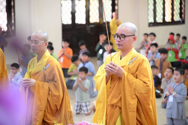 Khoá tu thiếu nhi “Em về bên Phật” lần thứ 64